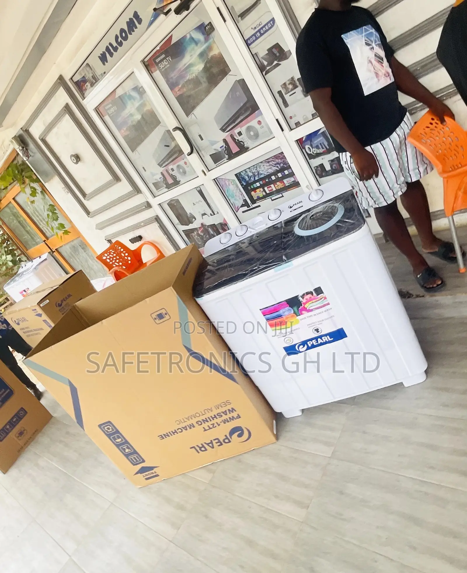 12kg Topload Pearl Semiautomatic Washingmachine