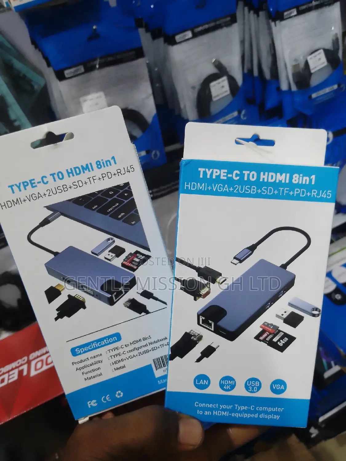 8 In1 Type C Adapter