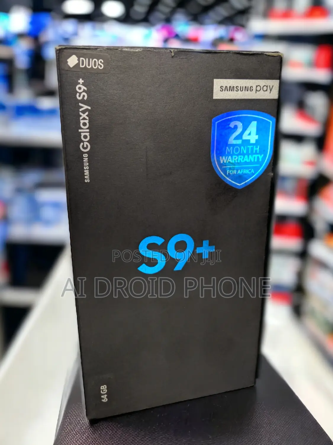 New Samsung Galaxy S9 Plus 64 GB Black