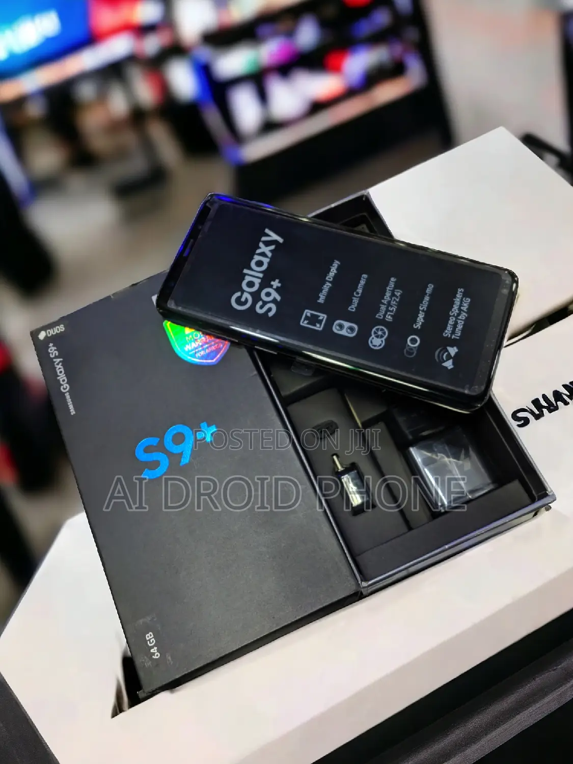 New Samsung Galaxy S9 Plus 64 GB Black