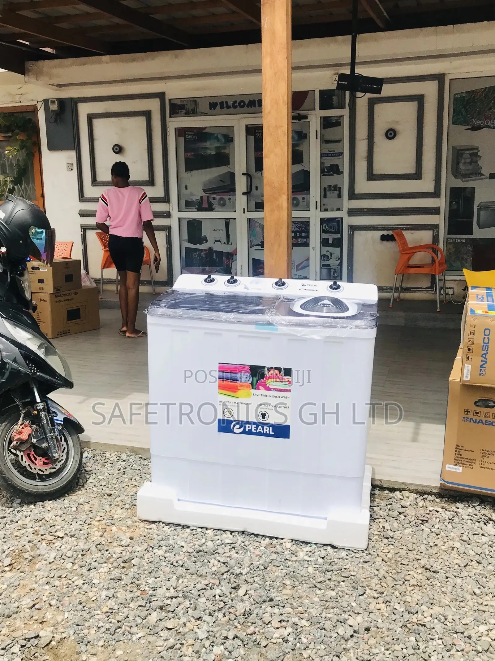 Reliable Pearl 15kg Topload Semiautomatic Washingmachine