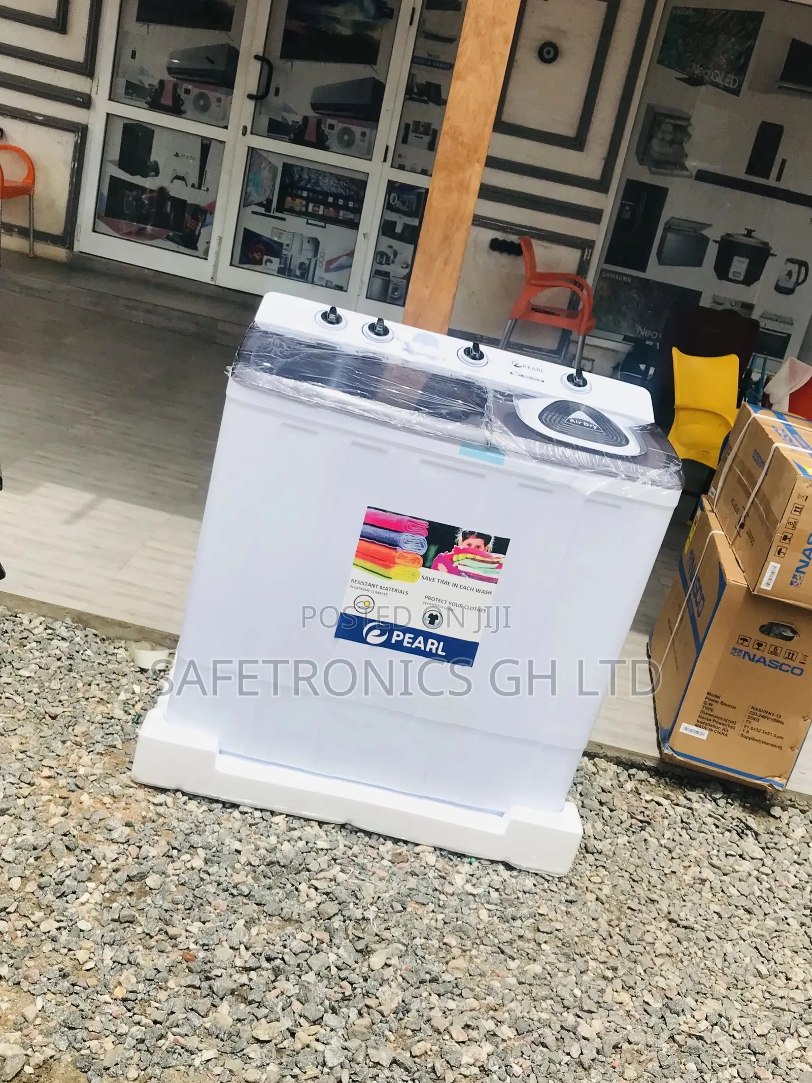 15kg Topload Washingmachine Semiautomatic Pearl