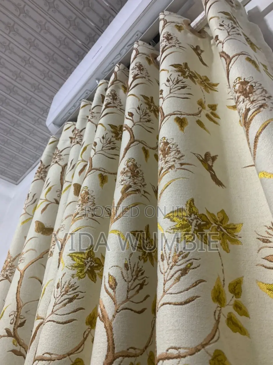 Quality Window Curtains ( Width 4.5 Feet/ Length 8.5 Feet )