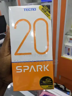 New Tecno Spark 20 256 GB Black