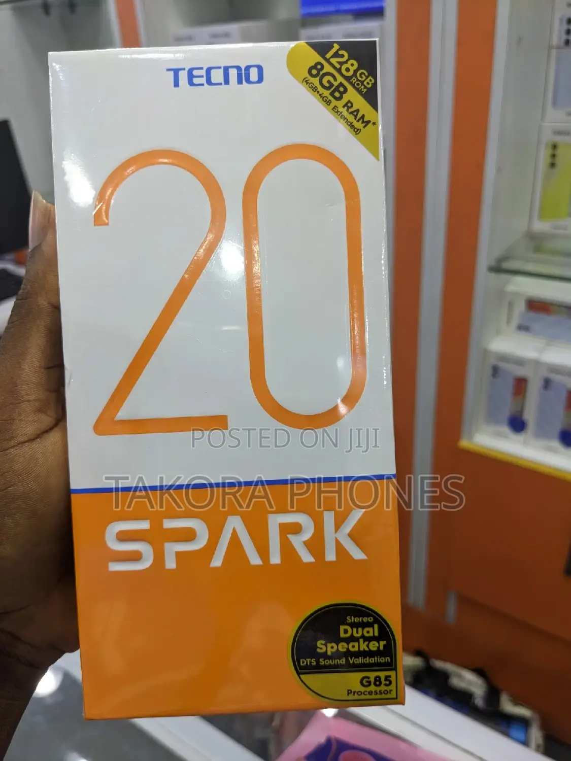 New Tecno Spark 20 256 GB Black