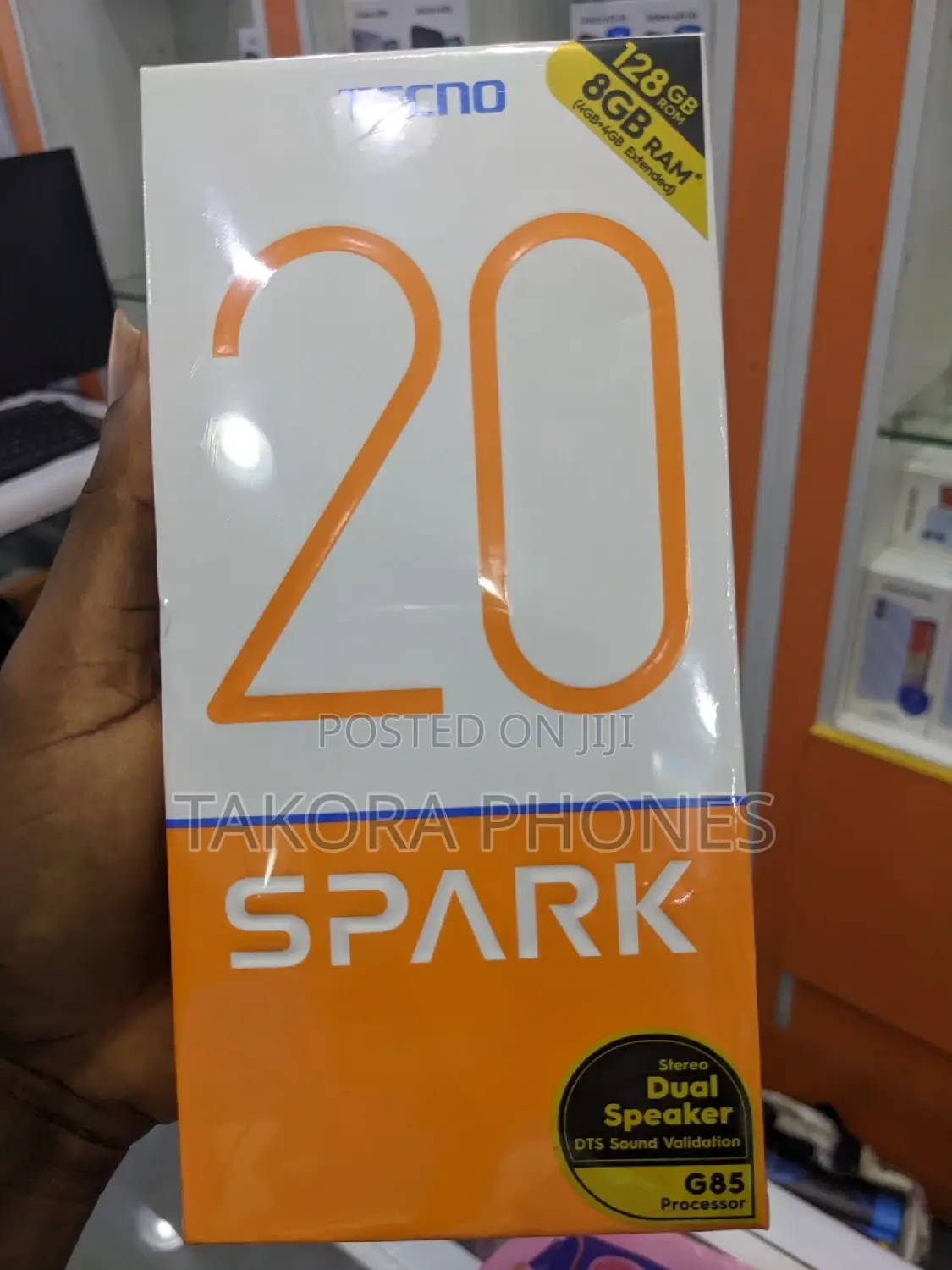 New Tecno Spark 20 256 GB Black