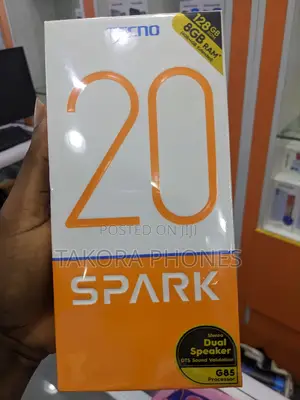 New Tecno Spark 20 256 GB Black