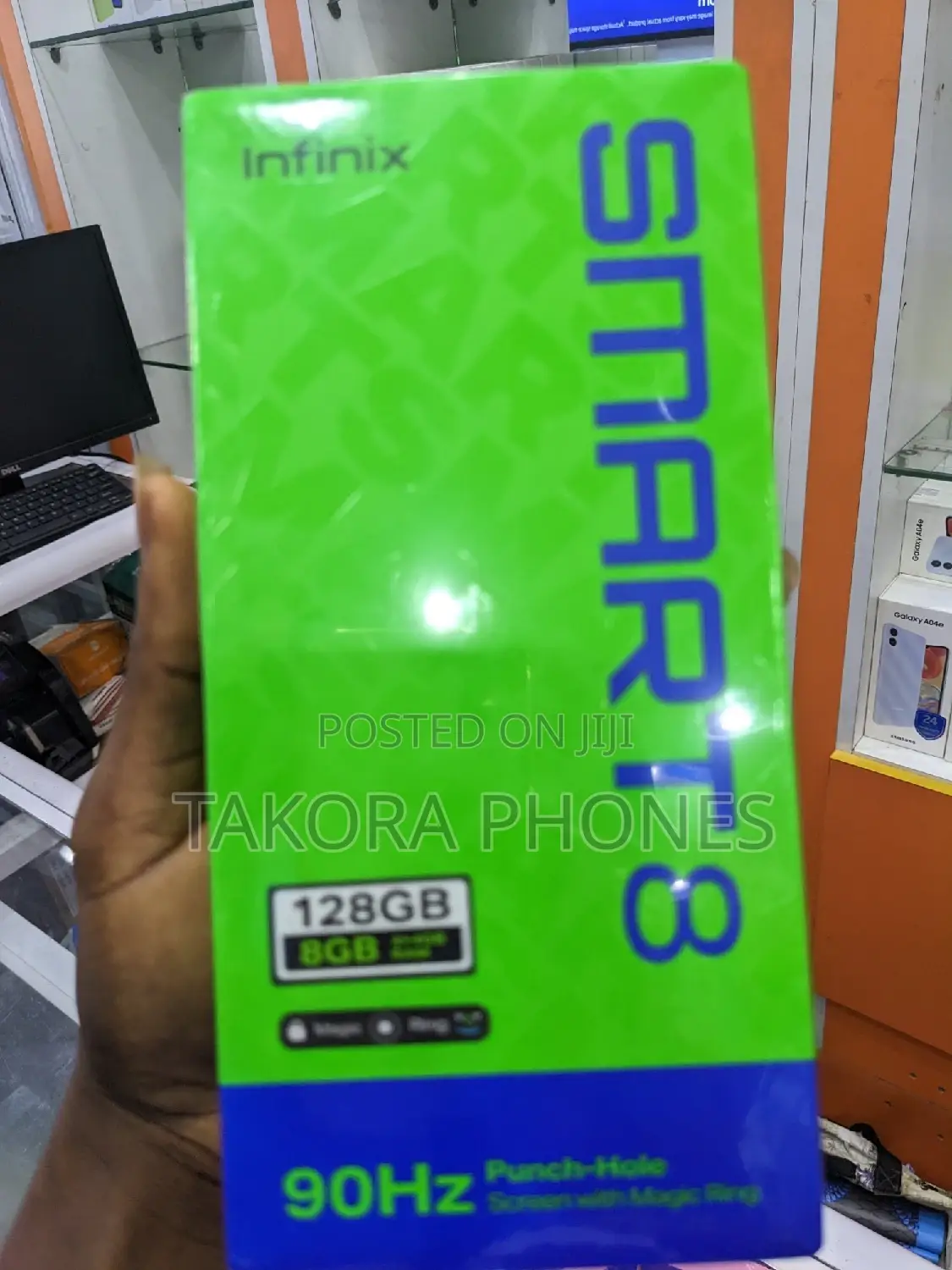 New Infinix Smart 8 128 GB Blue