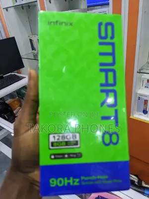 New Infinix Smart 8 128 GB Blue