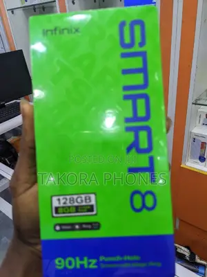 New Infinix Smart 8 128 GB Blue