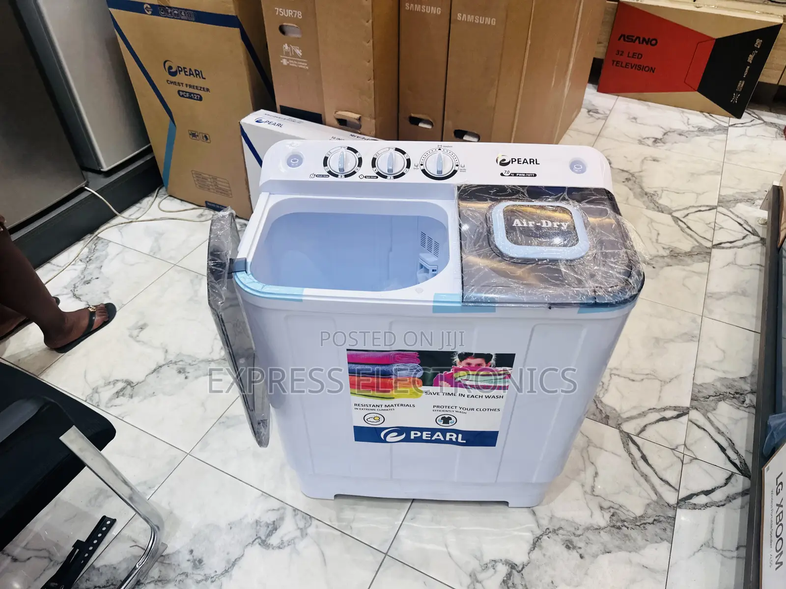 High Performance Washing Machine 7kg Topload Twintub