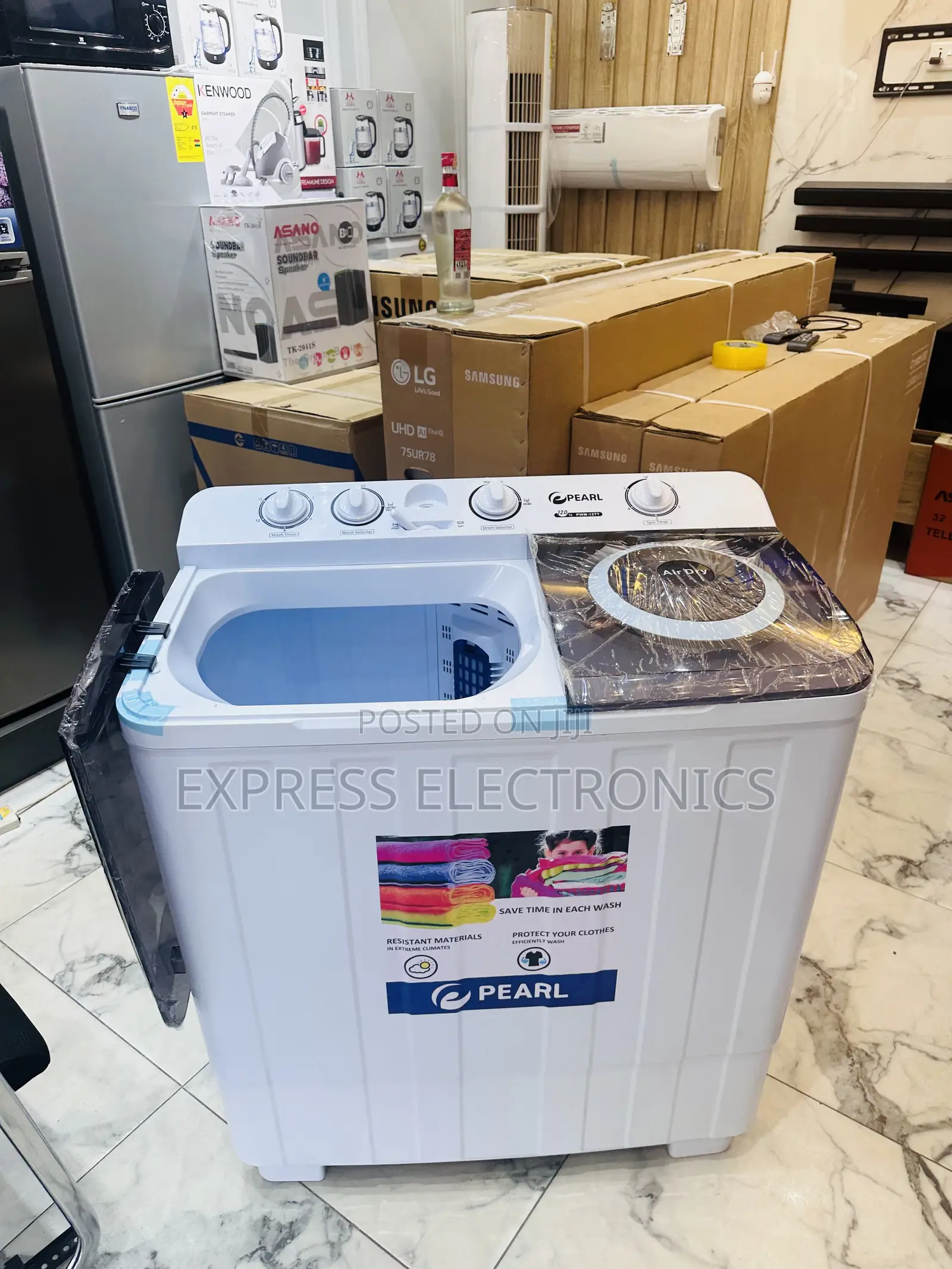 Sealed in Box Pearl Washing Machine 10kg Topload