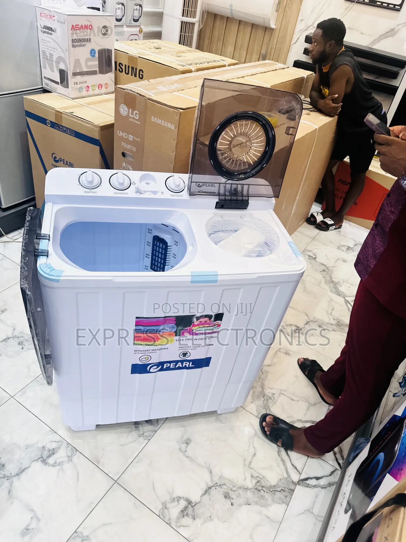 Hand Wash Wave Effect Topload Washing Machine Pearl 12kg