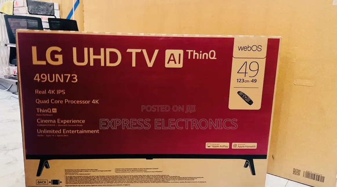 Clear Pictures UHD Smart LG 49”UN7340 LED Screen 