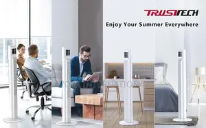 Trustech/ Air Choice-Tf367 Oscillating Electric Tower Fan W/Remote 36"