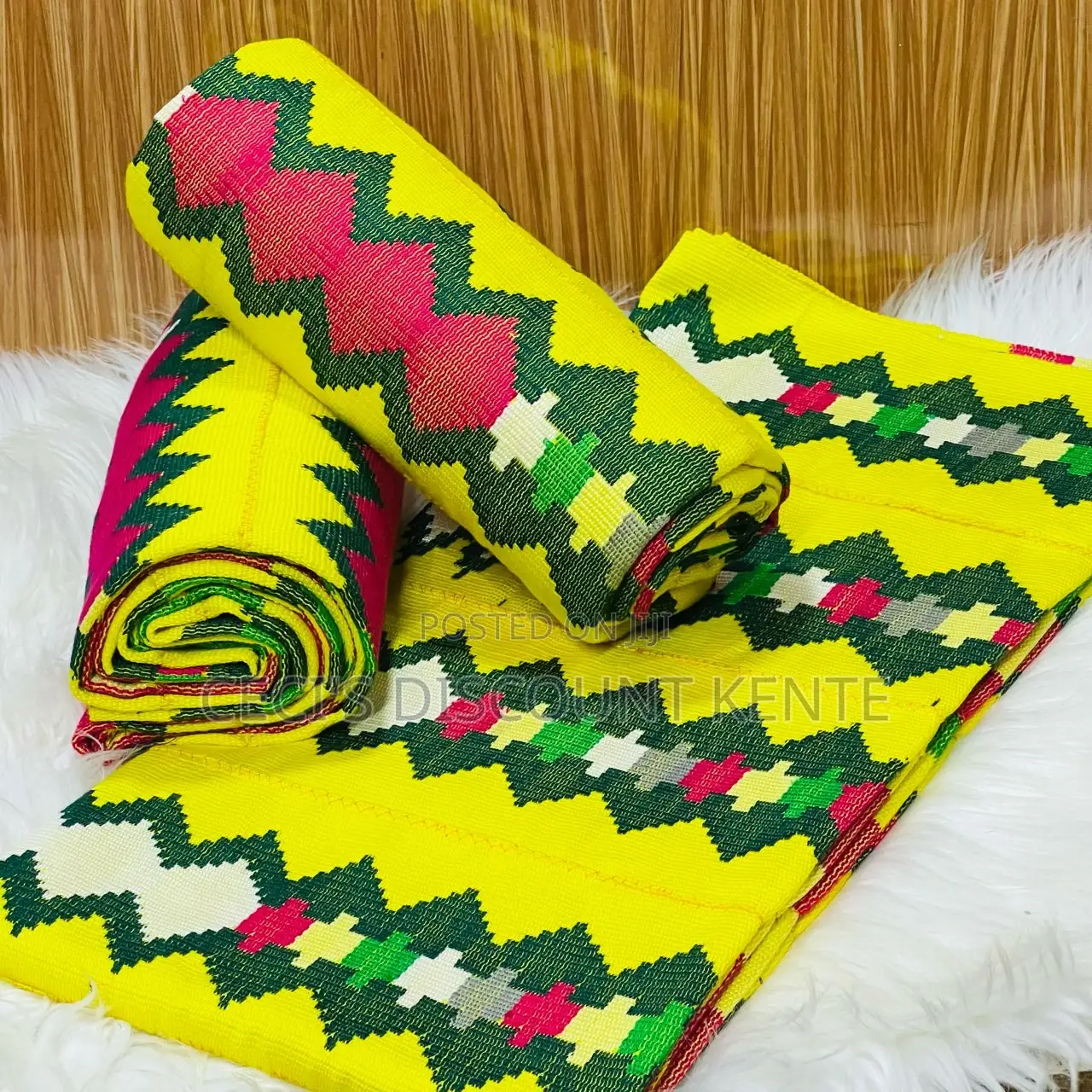 Premium Designs of Bonwire Kente for Traditional Weddings