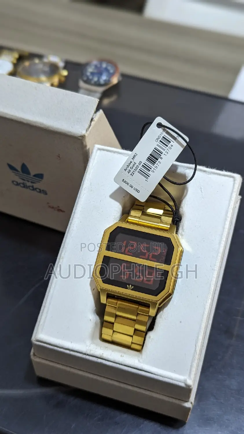 Adidas
Archive MR2 Gold Toned Watch