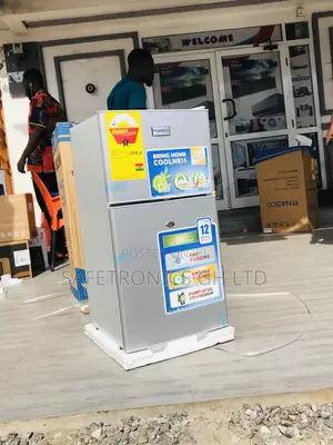 Nasco Topfreezer 80L Gray Nasf2-120 Doubledoor Fridge