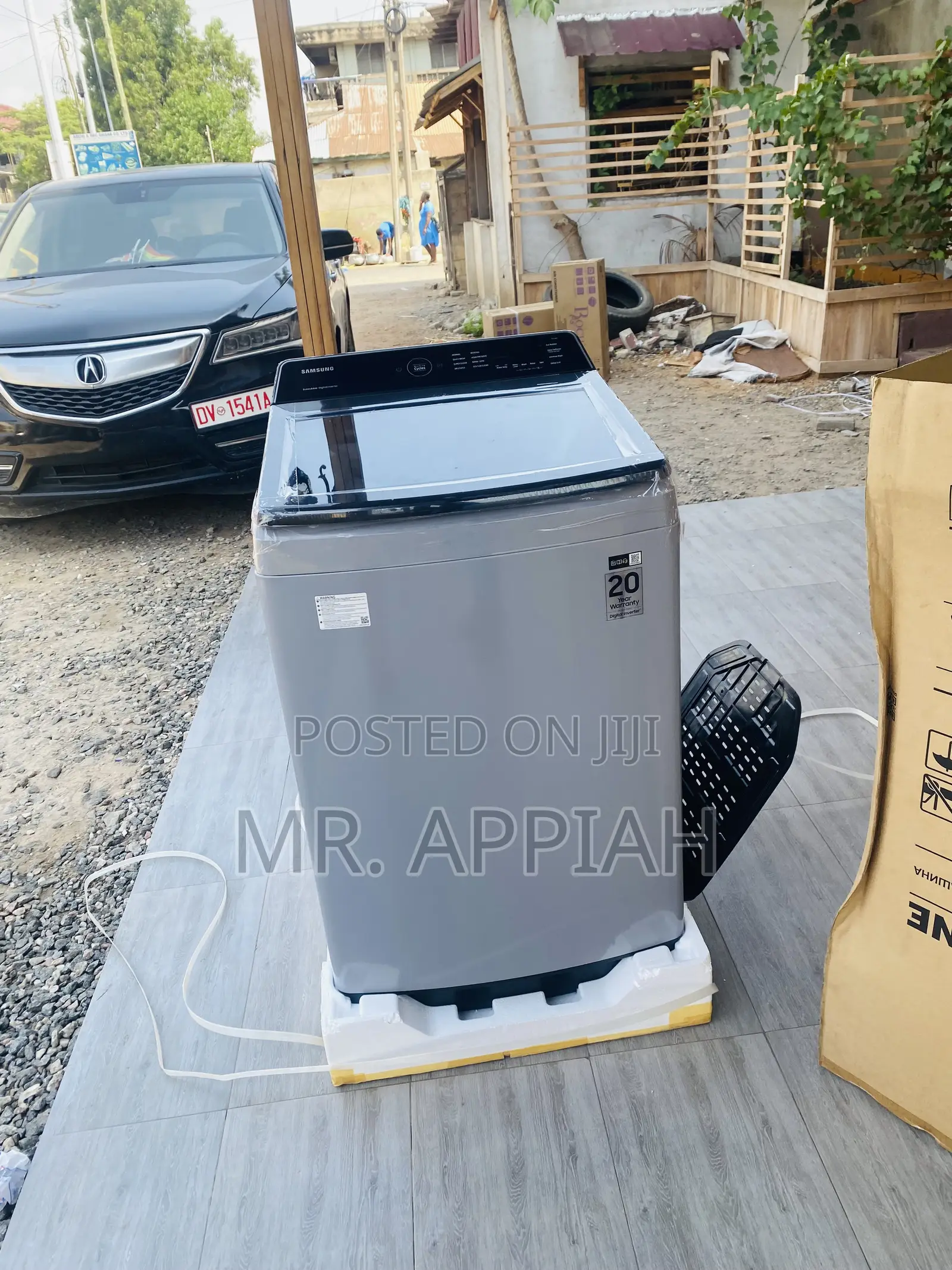 Energy Saving Samsung WA13CG5441BYN 13kg Electric Washer.