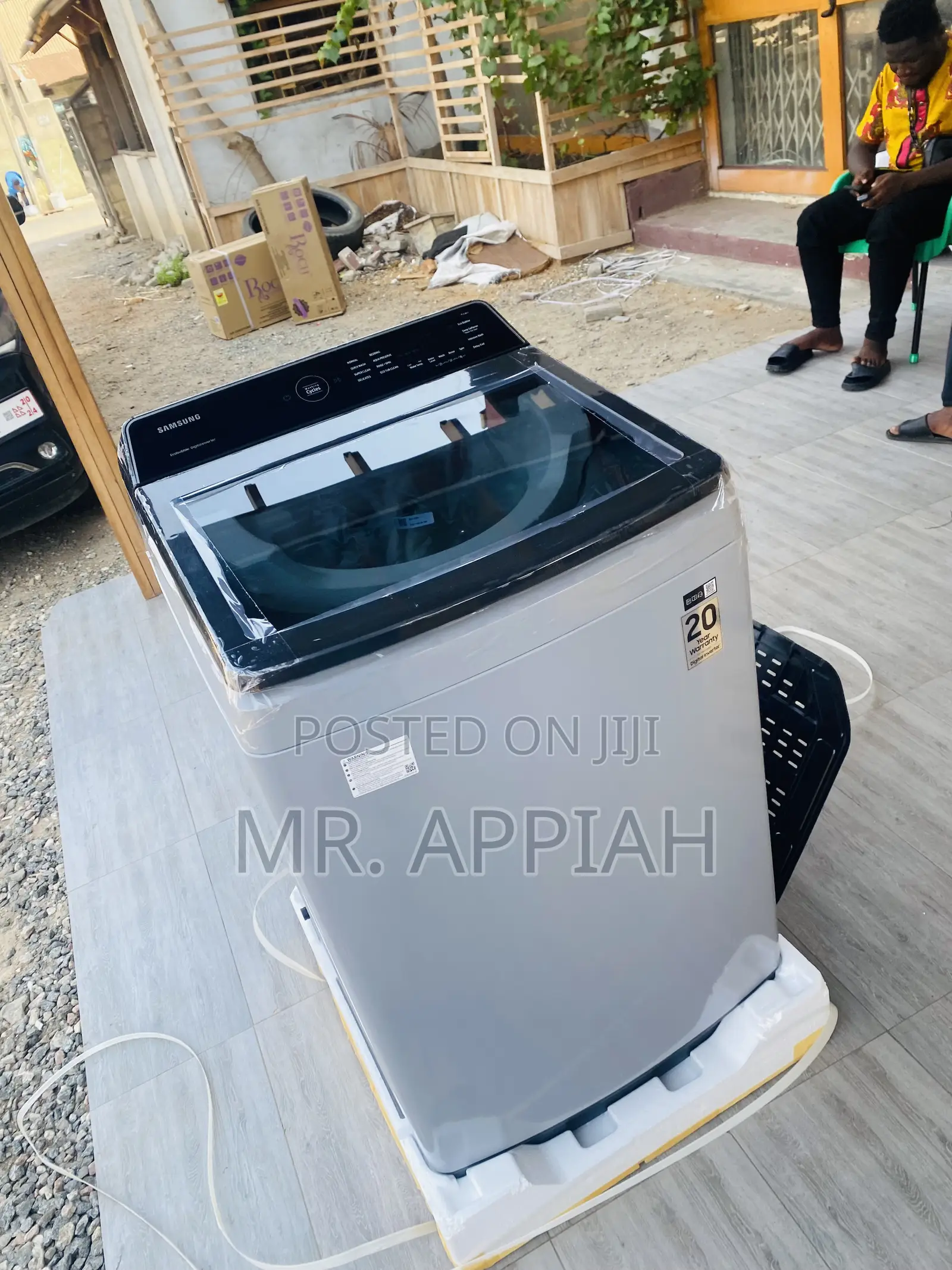 Energy Sufficient SamsungWA13CG5441BYN 13kg Electric Washer