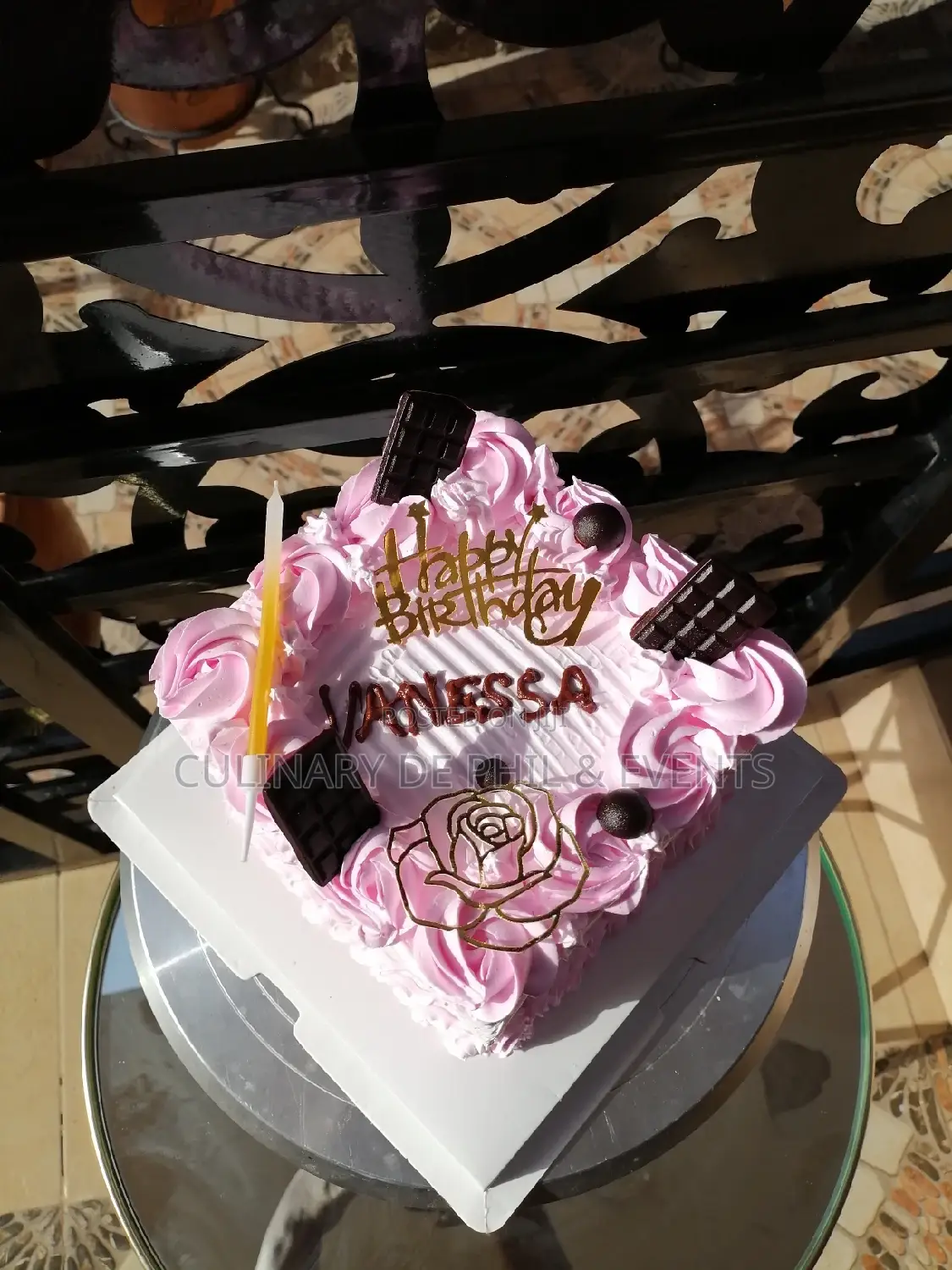 Pink Cake the Girls