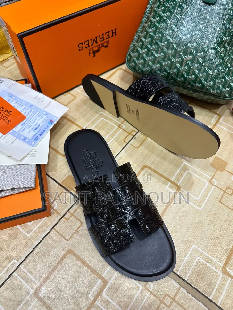 Hermes Slippers