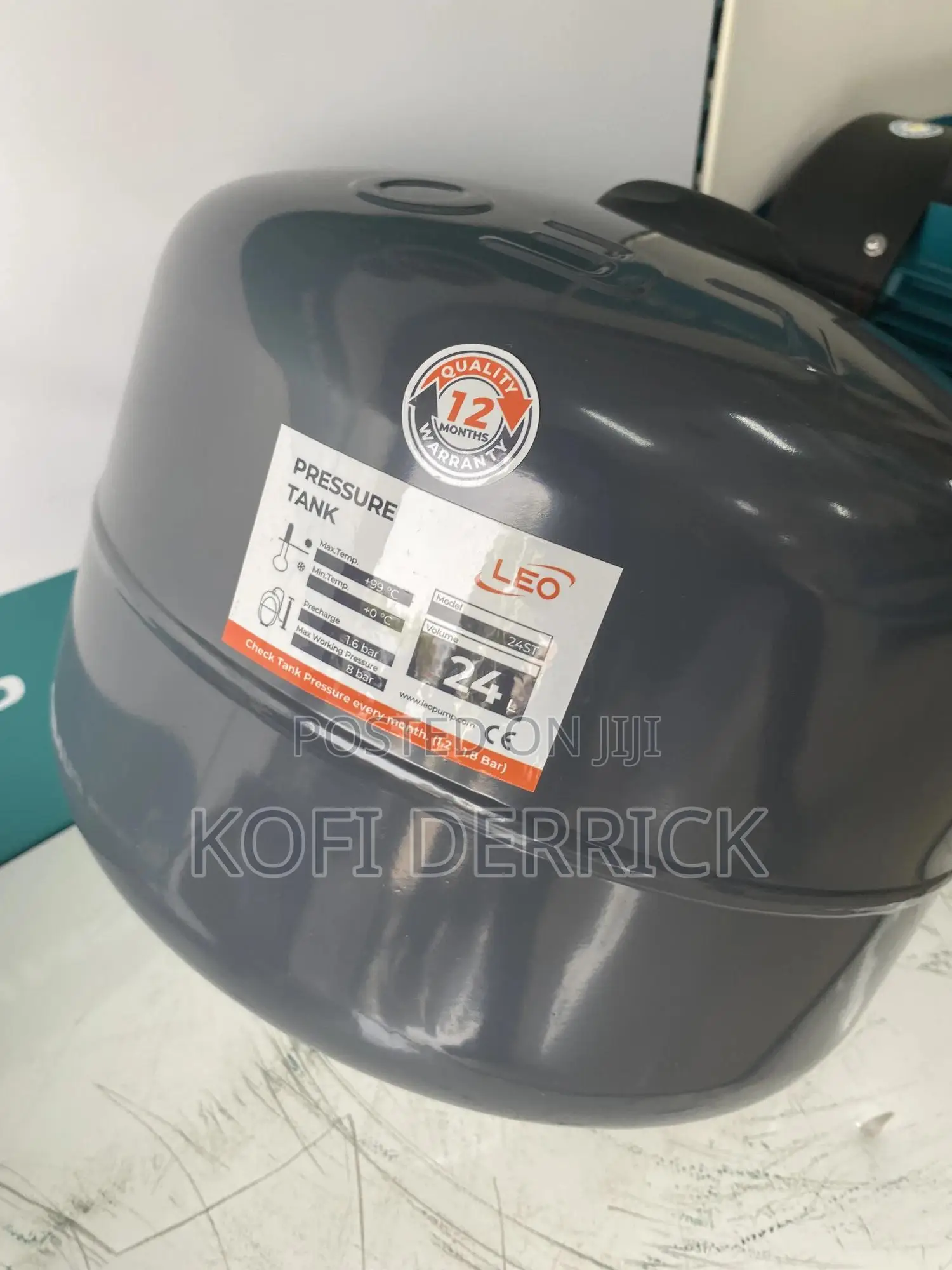 24L Pressure Tank - Leo Booster Tank