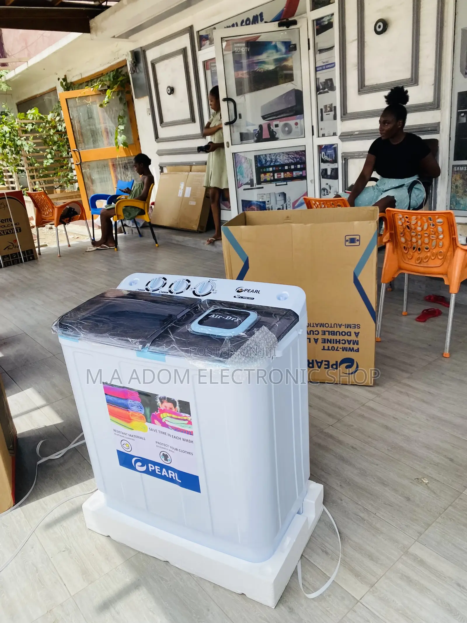 Fabulous Pearl 7kg Twin Tub Electric Washing Machine.