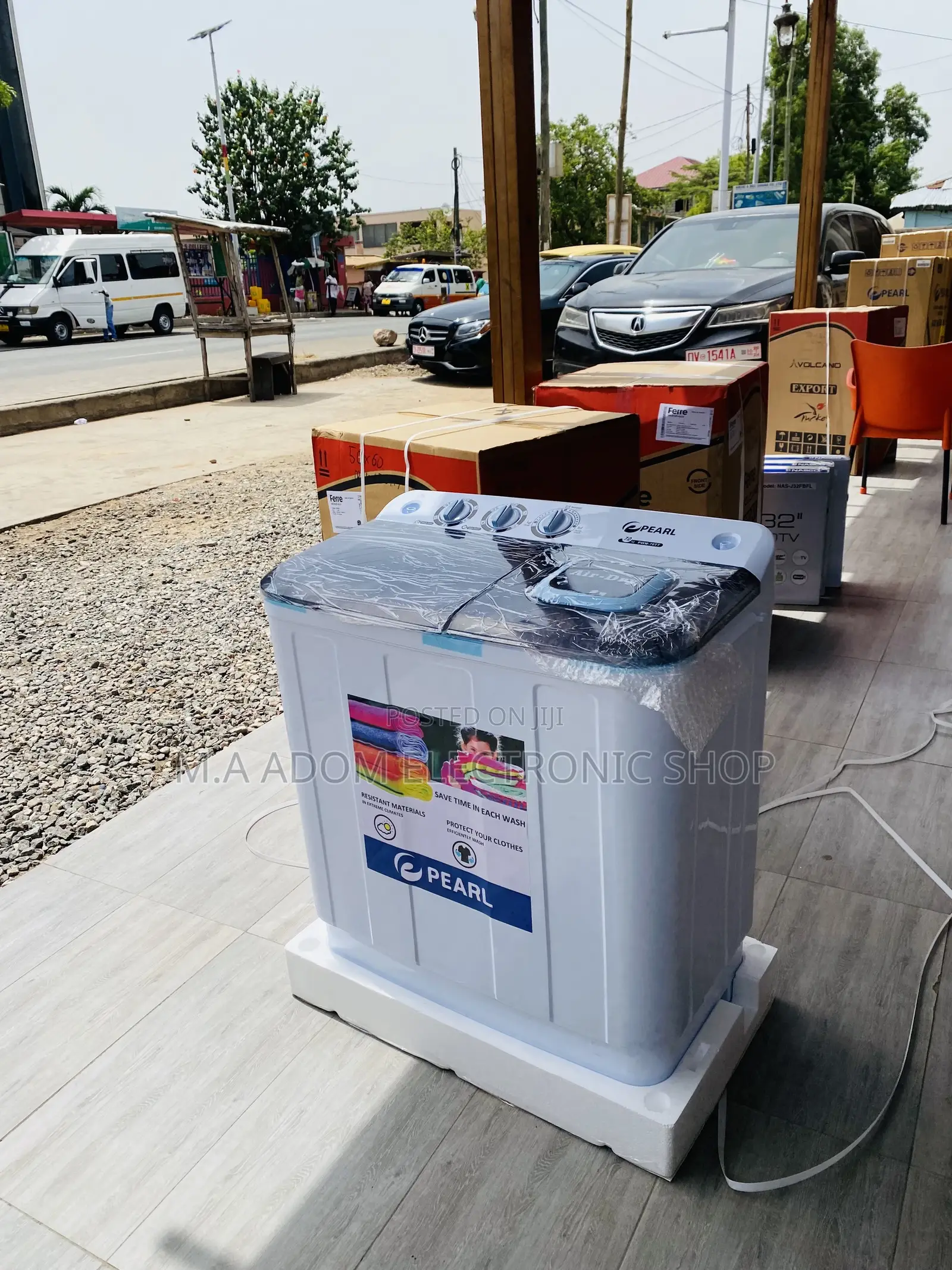 Quality Pearl Electric 7kg Twin Tub Washing Machine.