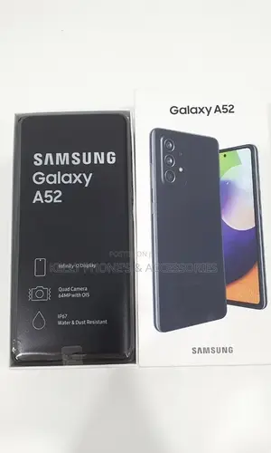 New Samsung Galaxy A52 5G 128 GB Black