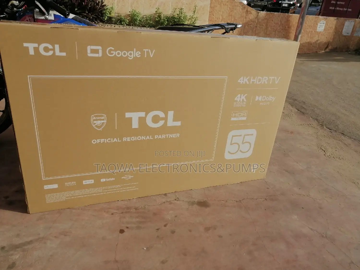 Super TCL 55"Inches Smart Google Tv
