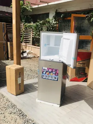 Gray Topfreezer Doubledoor PF-217-2B Pearl Lasting Fridge