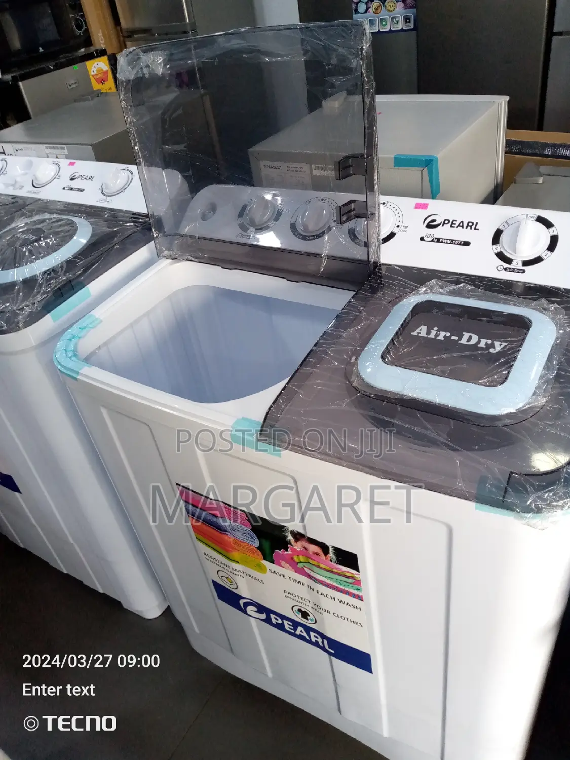 Pearl 12 Kg Semi Automatic Washing Machine