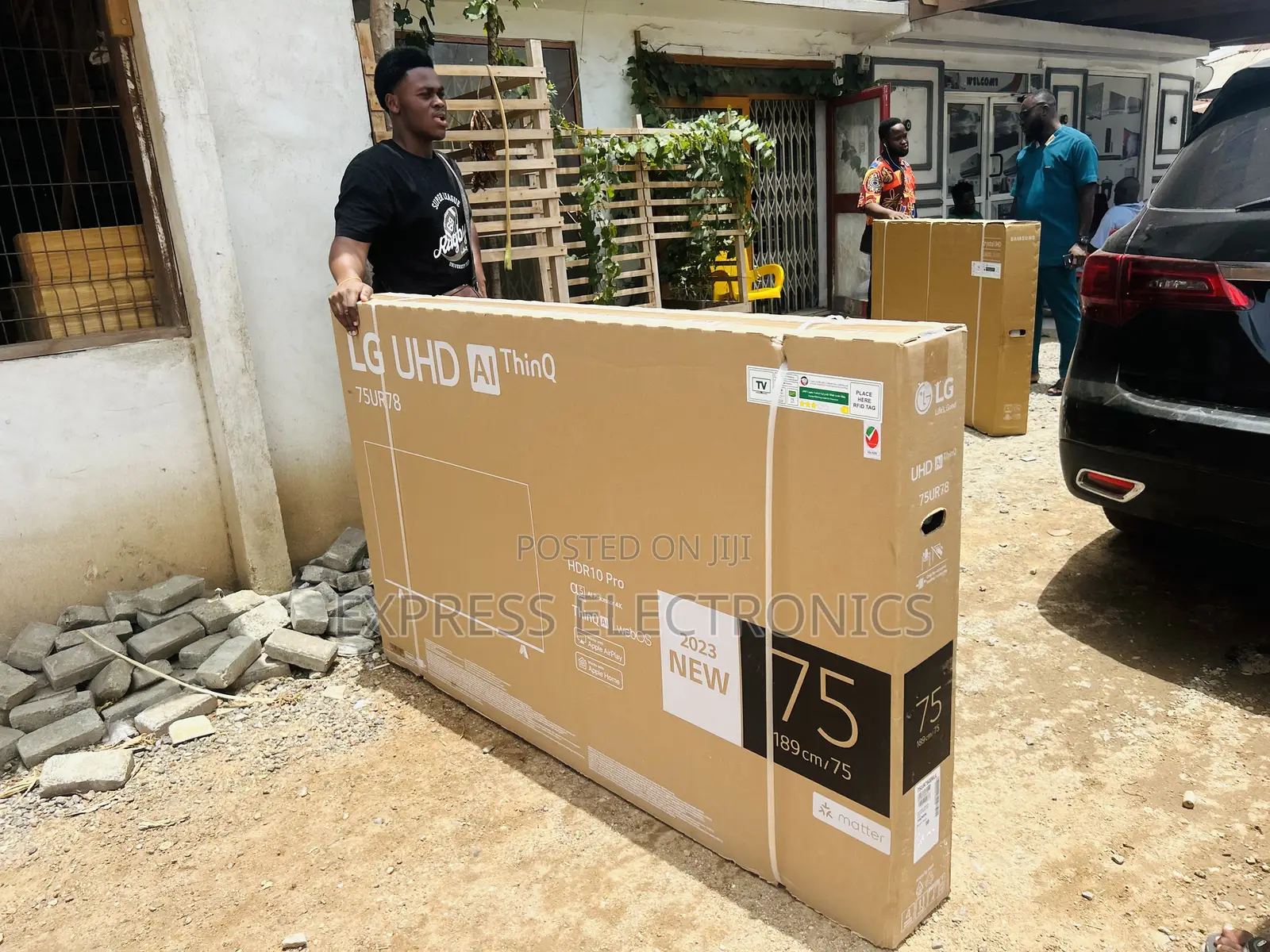 High Quality Tv View UHD Smart Glossy Lg 75”UR78