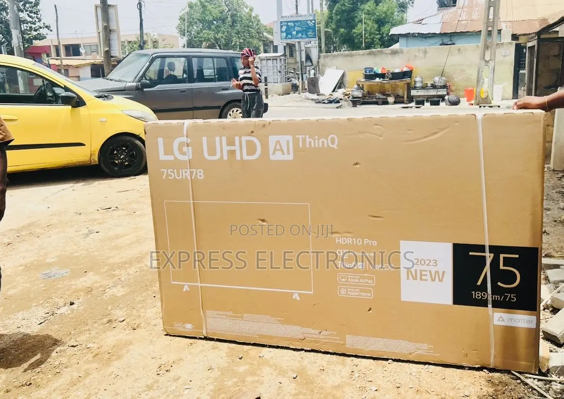 Original Pro UHD Smart Glossy Lg 75”UR78 Tv 