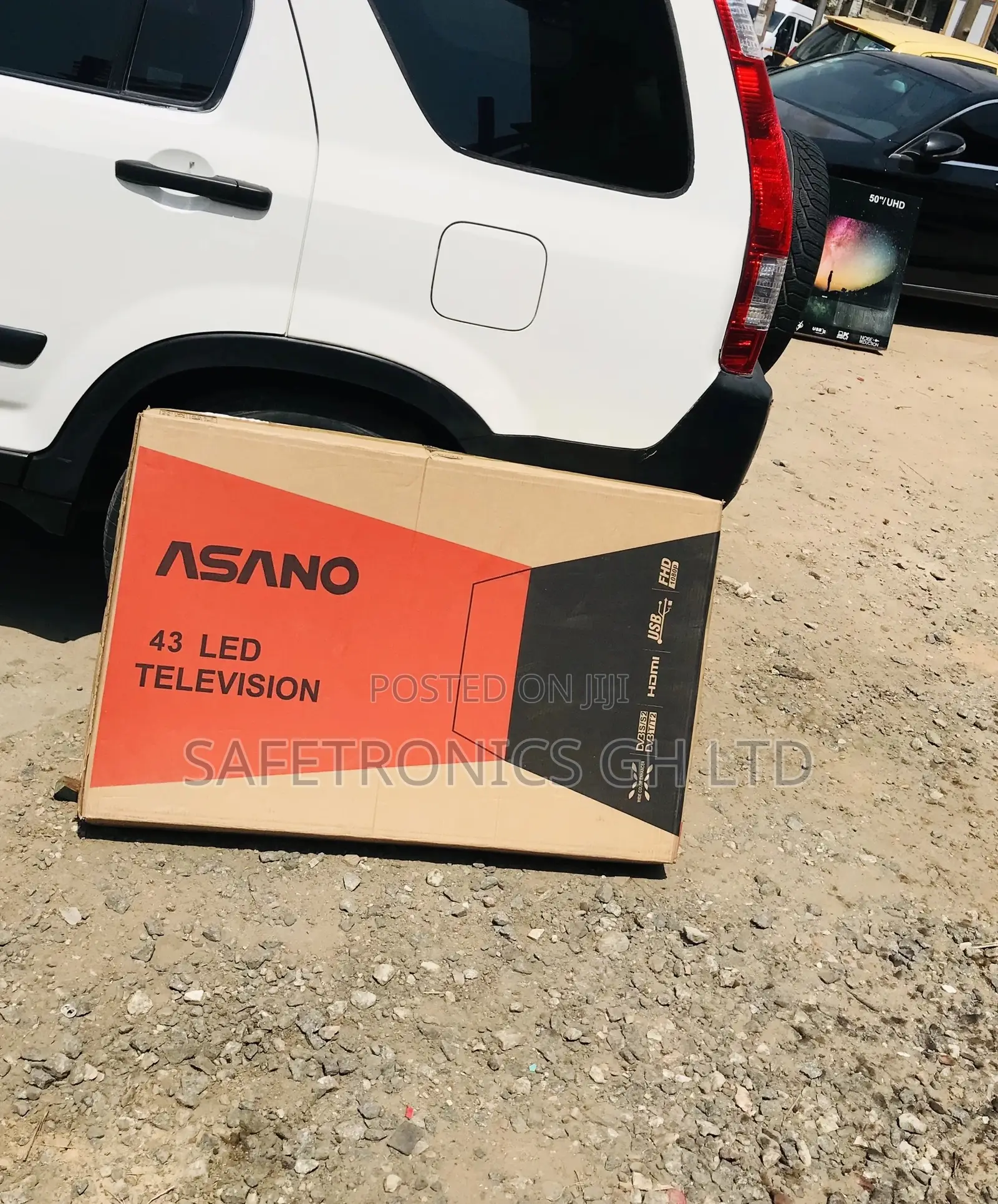Full Hd Black Electric Asano 32 Inches Glossy Led Tv