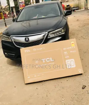 50 Inches Glossy Led Black Electric TCL P635 Smart Tv