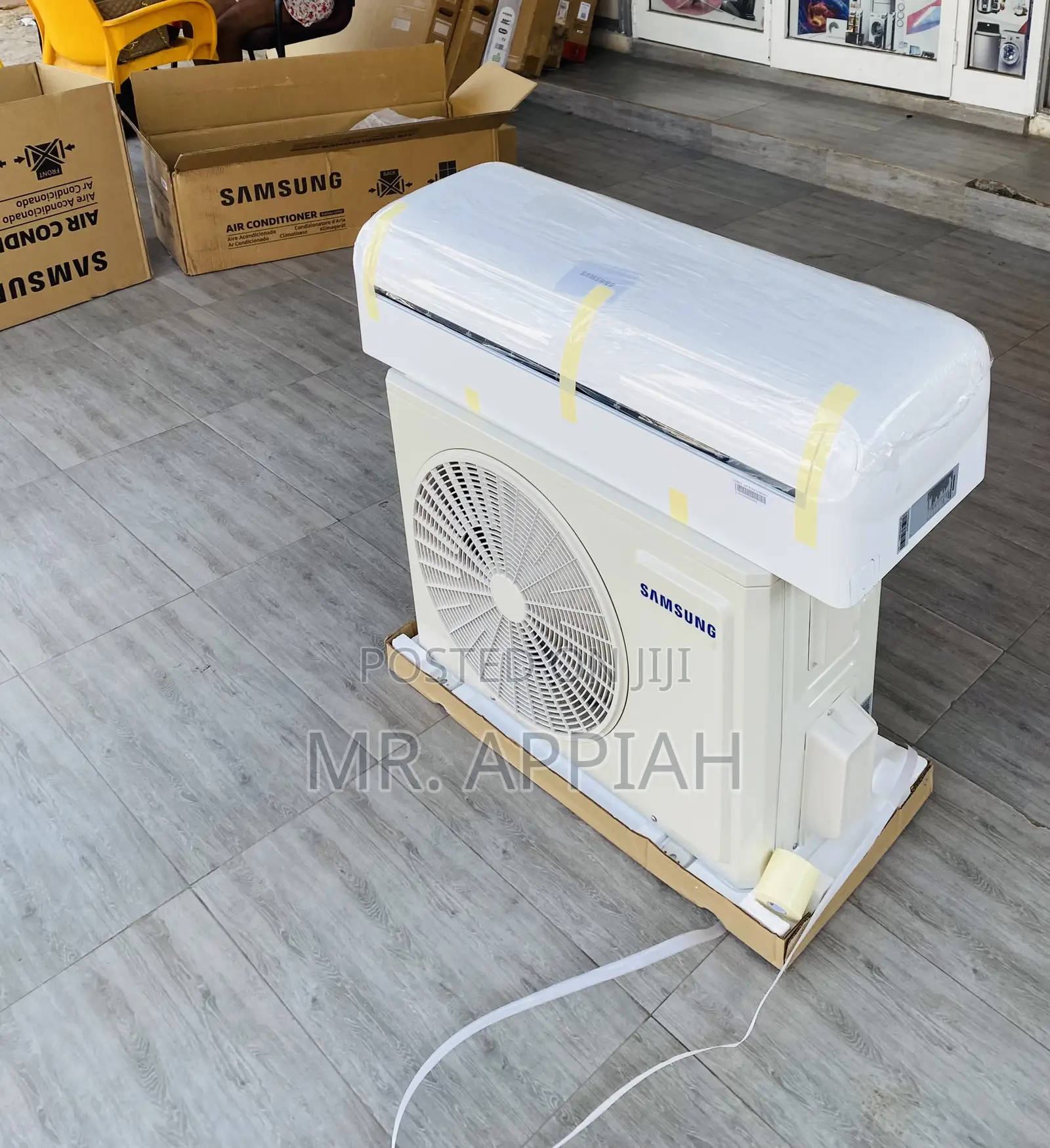 Shop Authentic Samsung 1.5hp Split Type Inverter Ac(White)