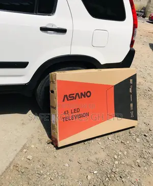 Glossy Led Black Electric Digital 43 Inches Asano Tv