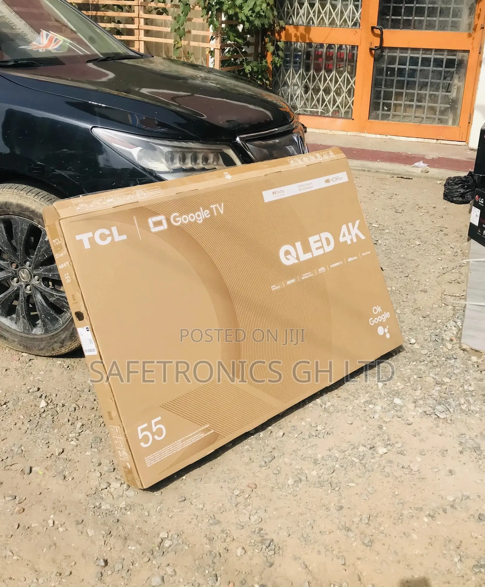 C645 TCL 55 Inches Glossy Qled Electric Smart UHD Tv