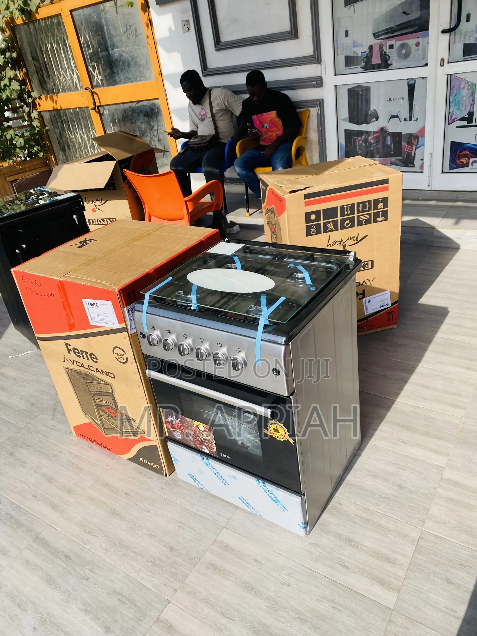 Quality Oven and Grill Ferre 60x60 4 Gas Burner.