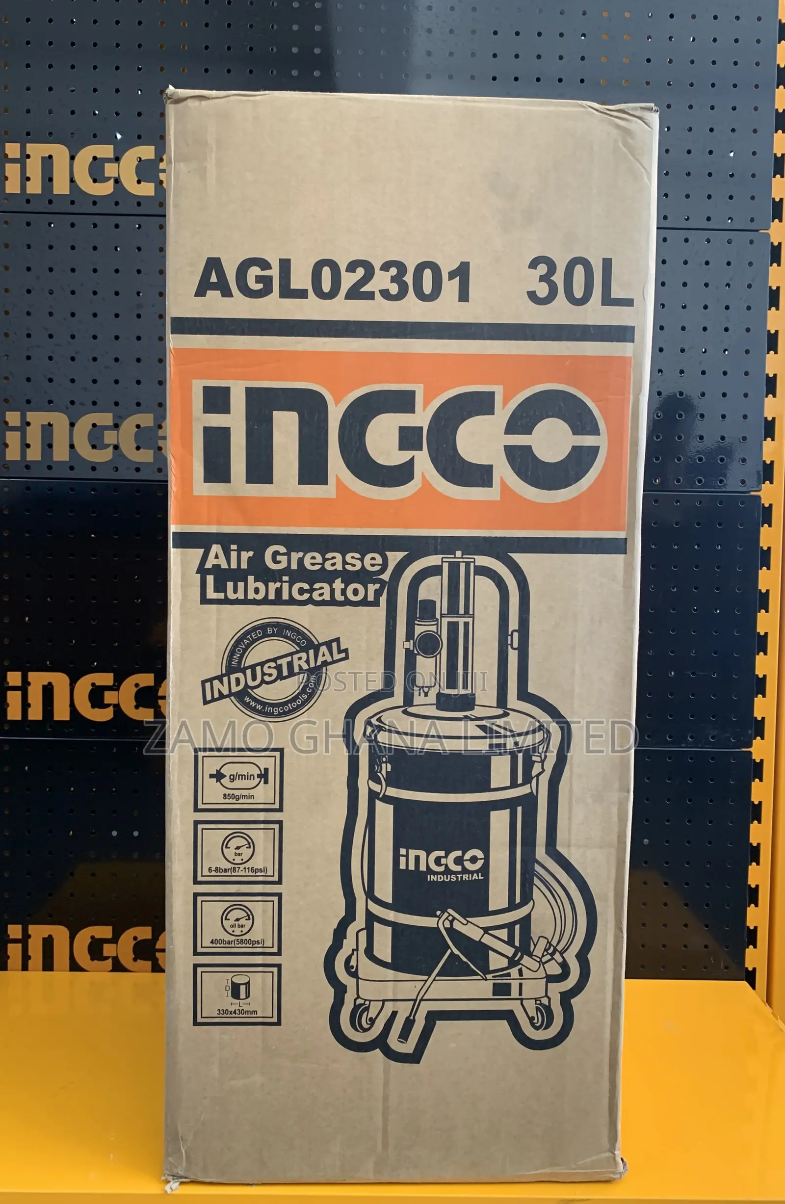 Air Grease Lubricator 30l # Agl02301