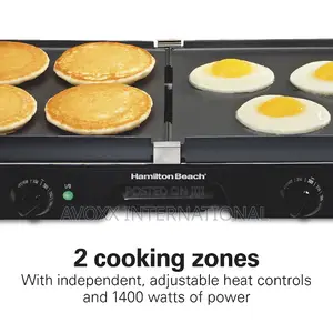 Hamilton Beach 3-in-1 Electric Indoor Grill + Griddle
