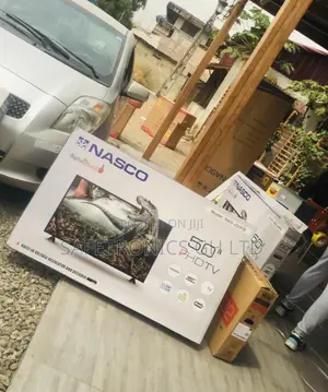 Nasco 50 Inches Glossy Led Full HD Black Electric Tv