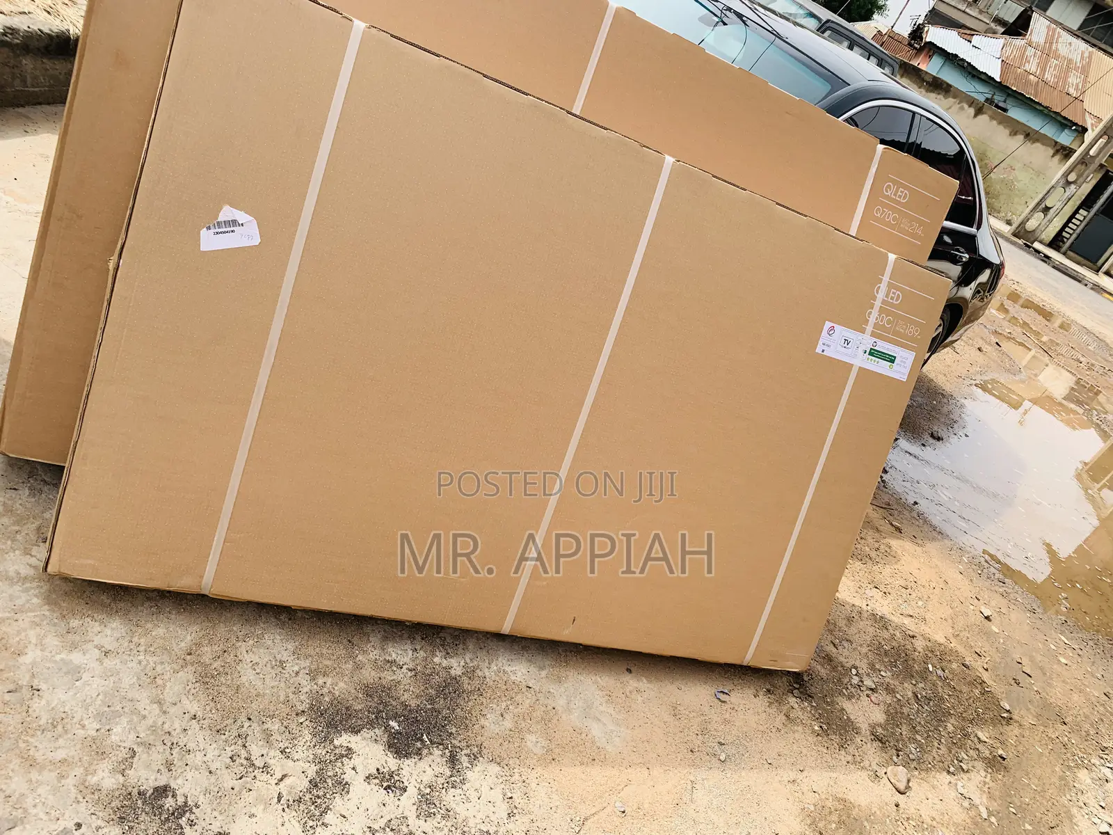 Authentic Samsung 85q60 85” Qled Smart Electric Tv.