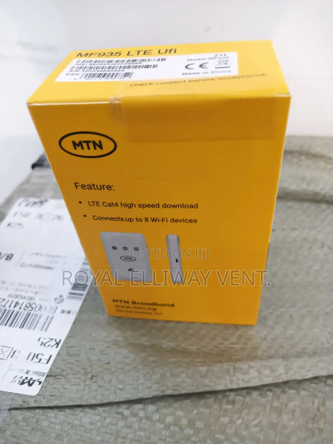 Zte Potable MTN 4G Mifi