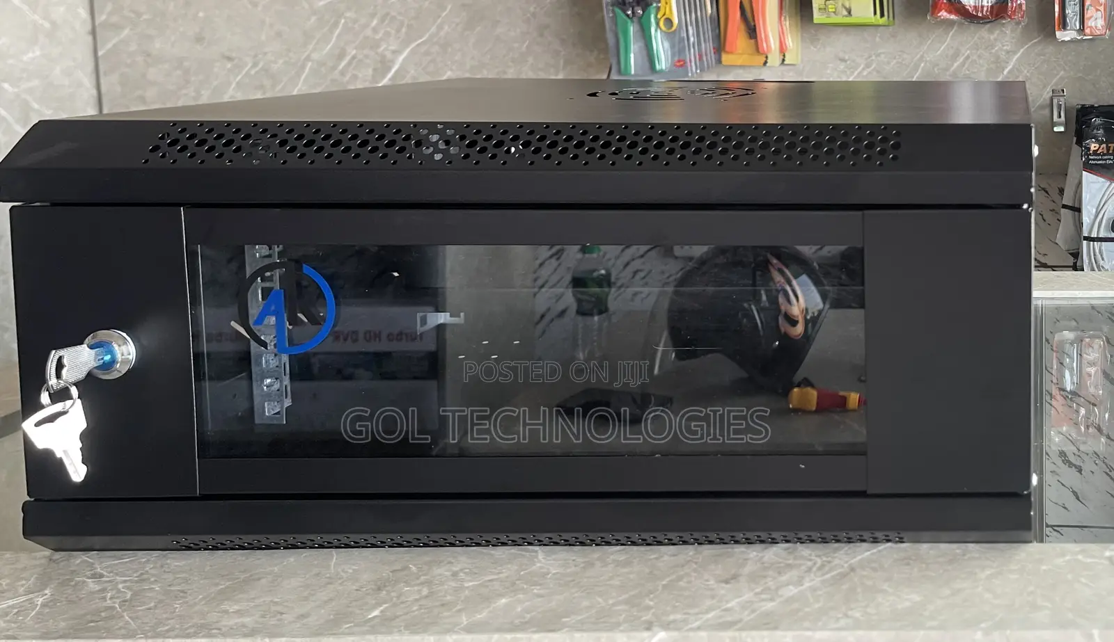 4u Network Rack or Cabinet 530x240x450 Side Open With Tray Ak Power
