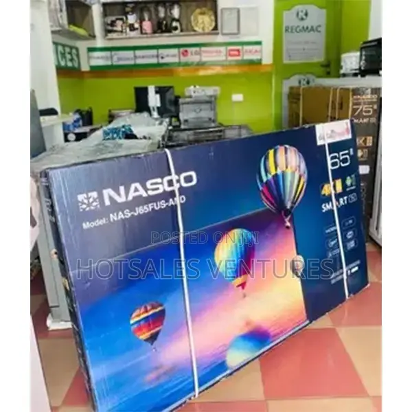 Nasco 65′′ Uhd Smart Vidaa LED TV [NasJ65fusVid] in Accra