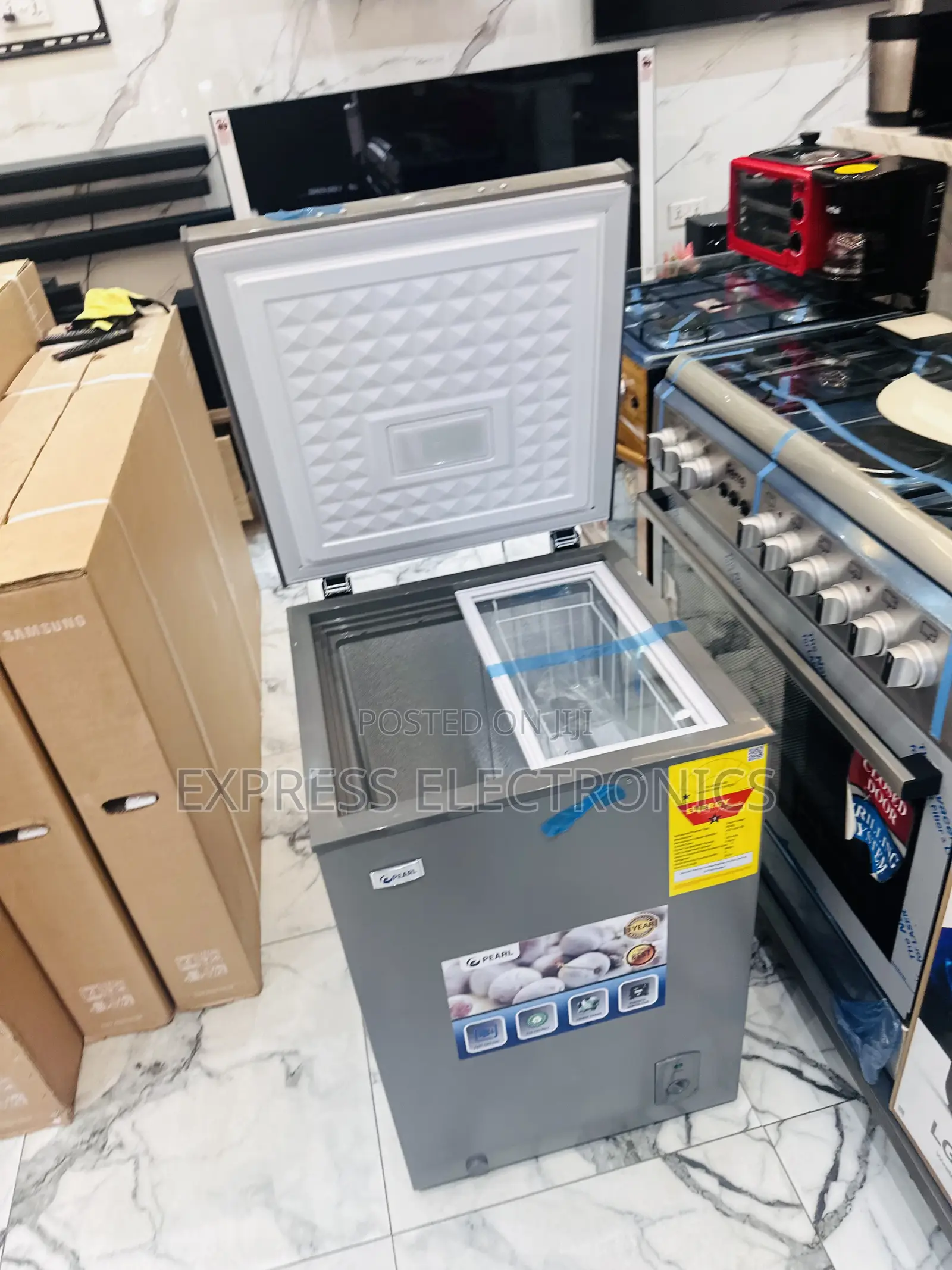 Text Us for Your Chest Freezer Single Door Pearl 100L