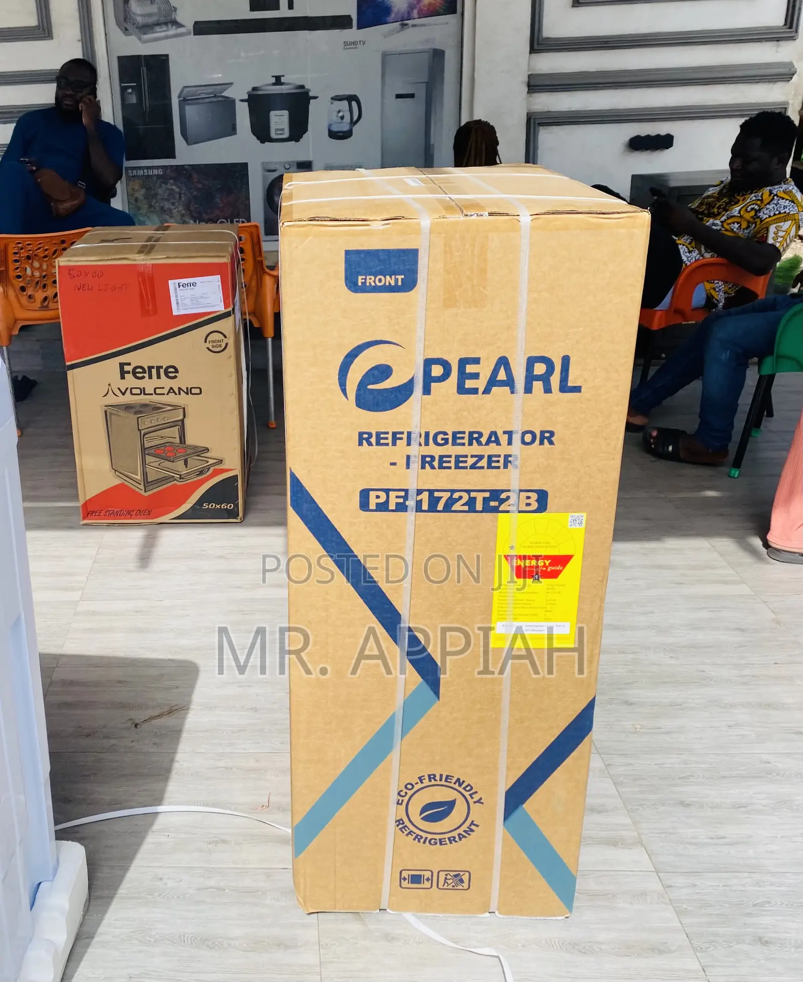 Fast Chilling Pearl Pf-172-2b Double Door Electric Fridge.